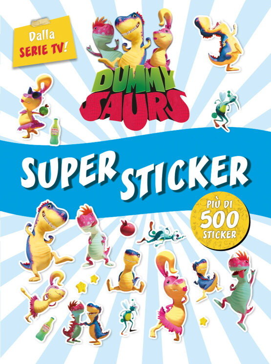 Super sticker. Dummy Saurs